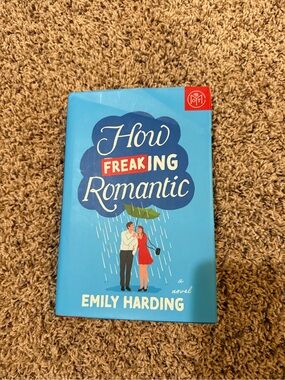 How Freaking Romantic by Emily Harding - Bright Blue Hardcover
